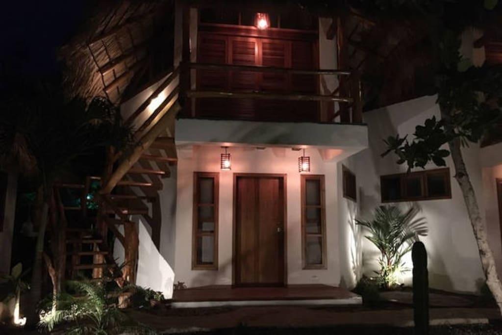 Bed and Breakfast Casitas Pacific Popoyo Exterior foto